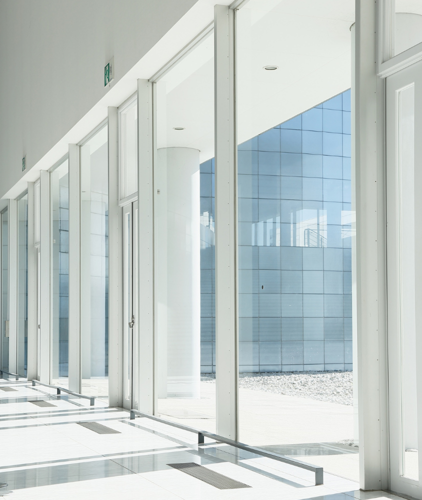 parede de vidro em Macaé