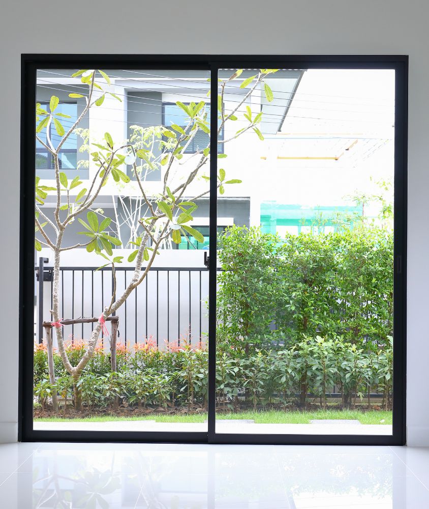 porta de vidro em Macaé